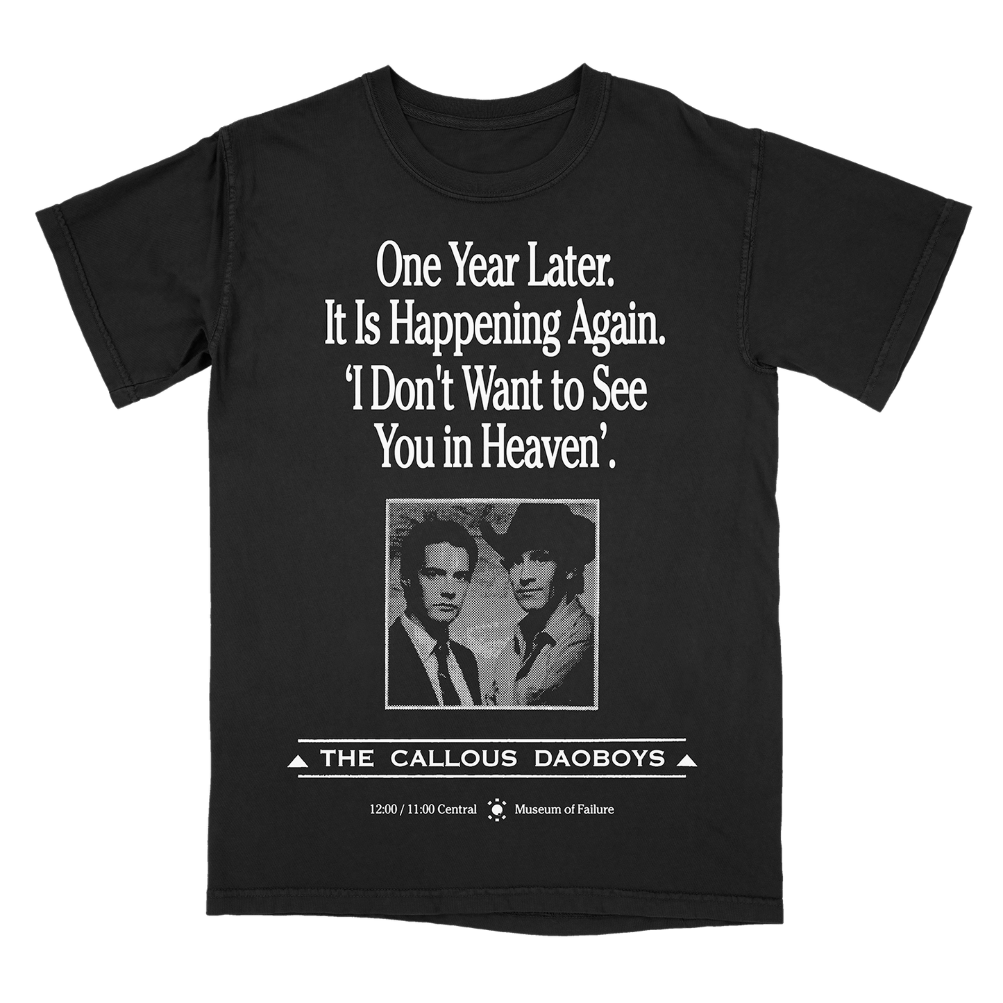 ONE YEAR LATER • TEE