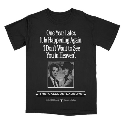 ONE YEAR LATER • TEE